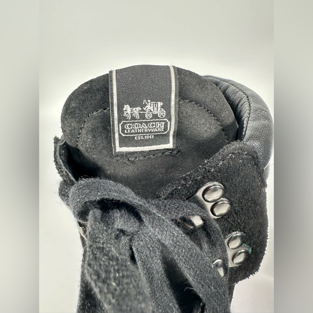 Coach Carol Black Suede Bootie - Picture 5 of 13